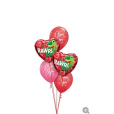 Bukiet 1644 Ours is No Ordinary Love! Qualatex #16672-2 57055-3